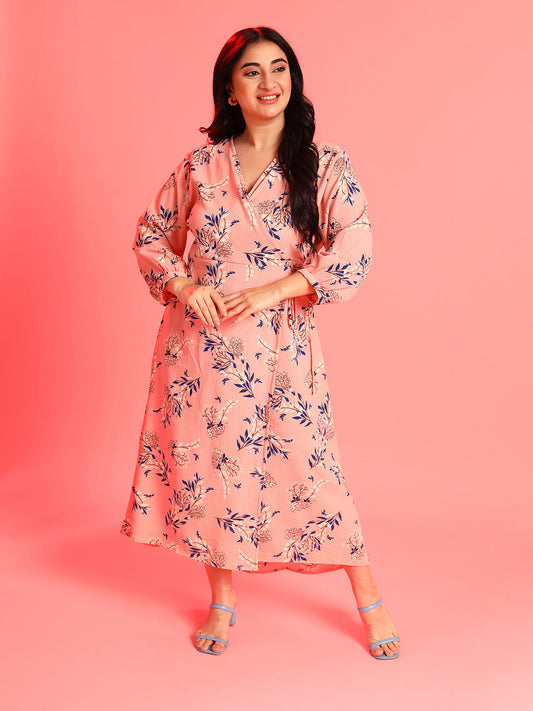 Floral Design Dress