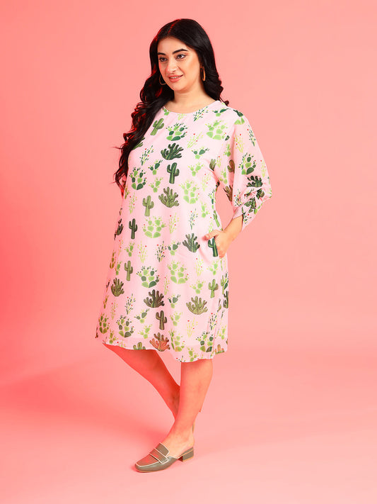 Floral Design Dress