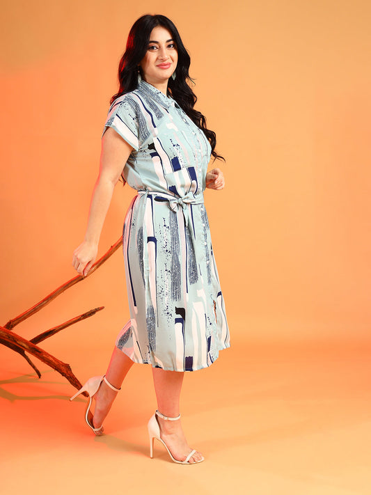 Floral Design Dress