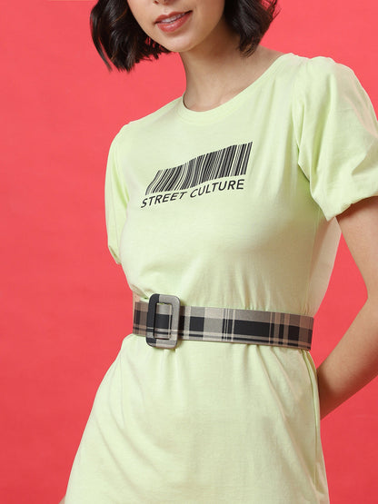 Black Grey Checked Belt