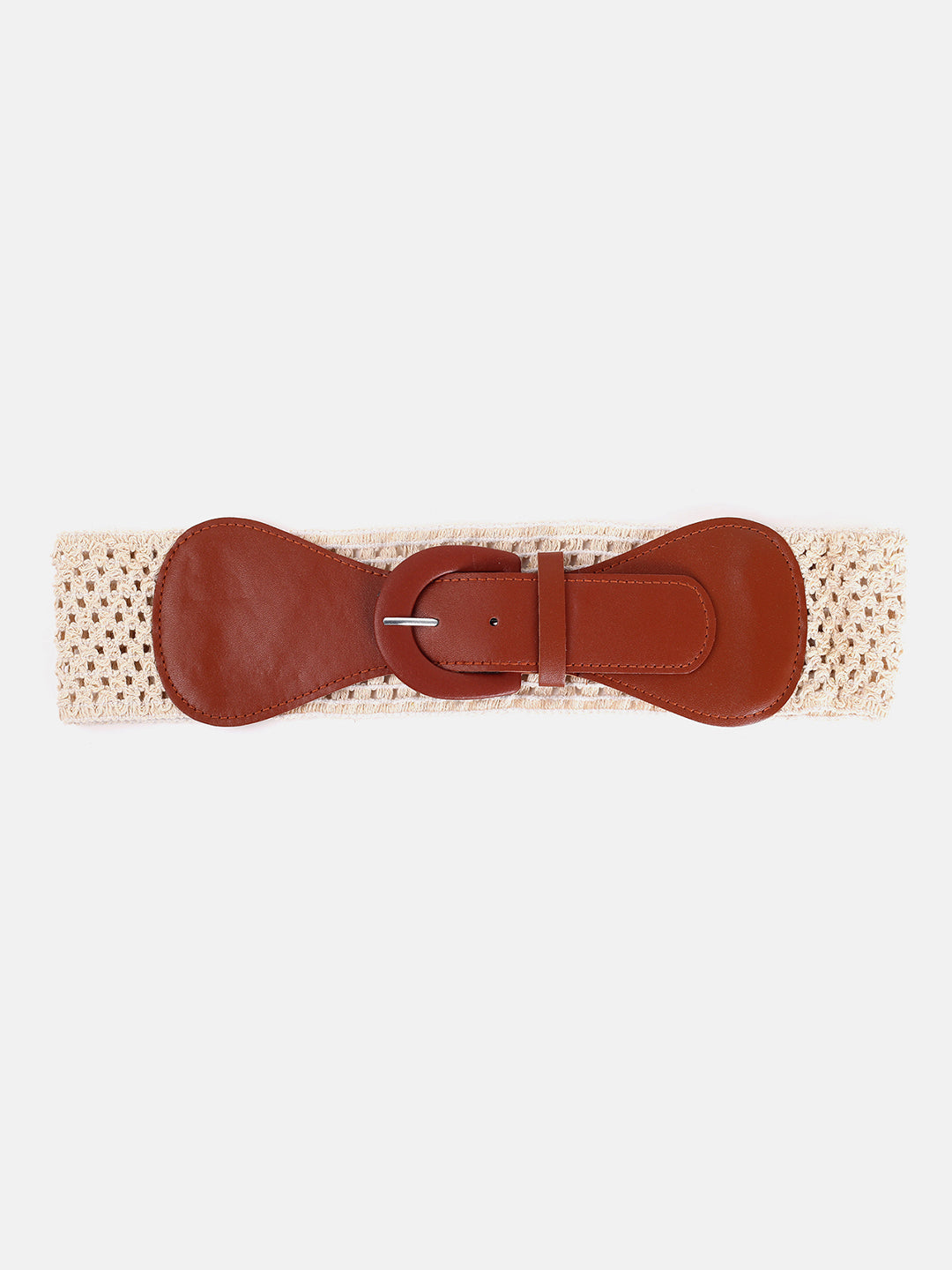 Brown Textured Belt