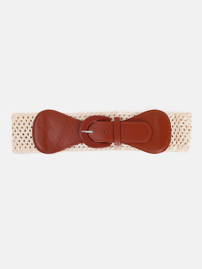 Brown Textured Belt