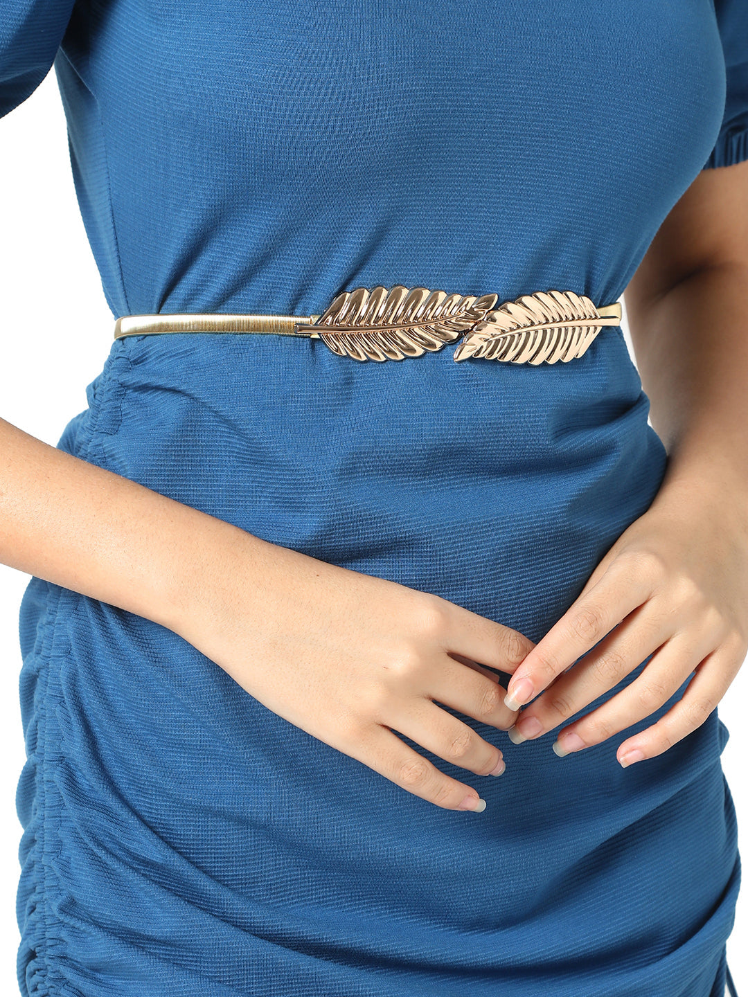 Gold-Toned Embellished Belt