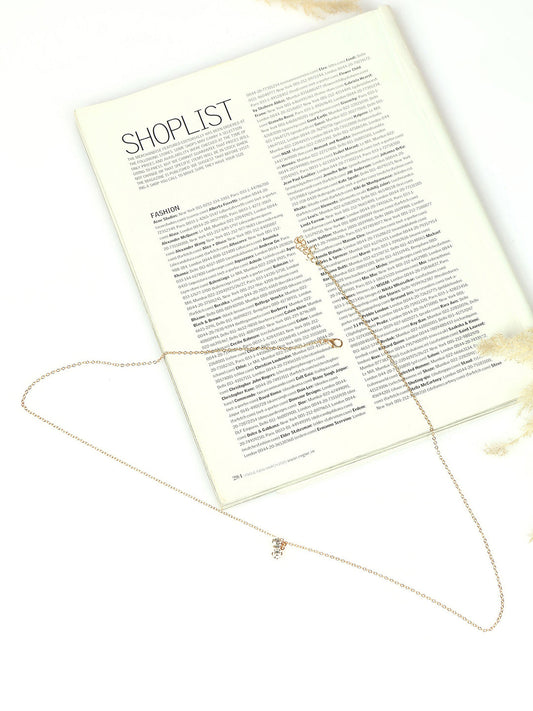 Gold-Toned Textured Belt