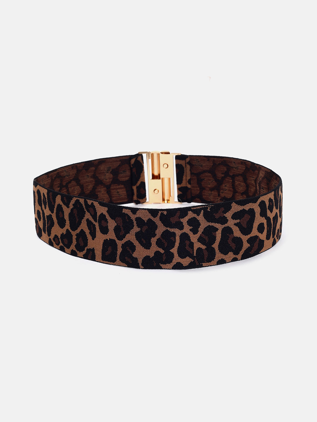Brown Printed Belt