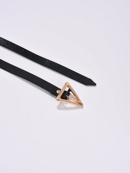 Onyx Black Waist Wrapper Bag