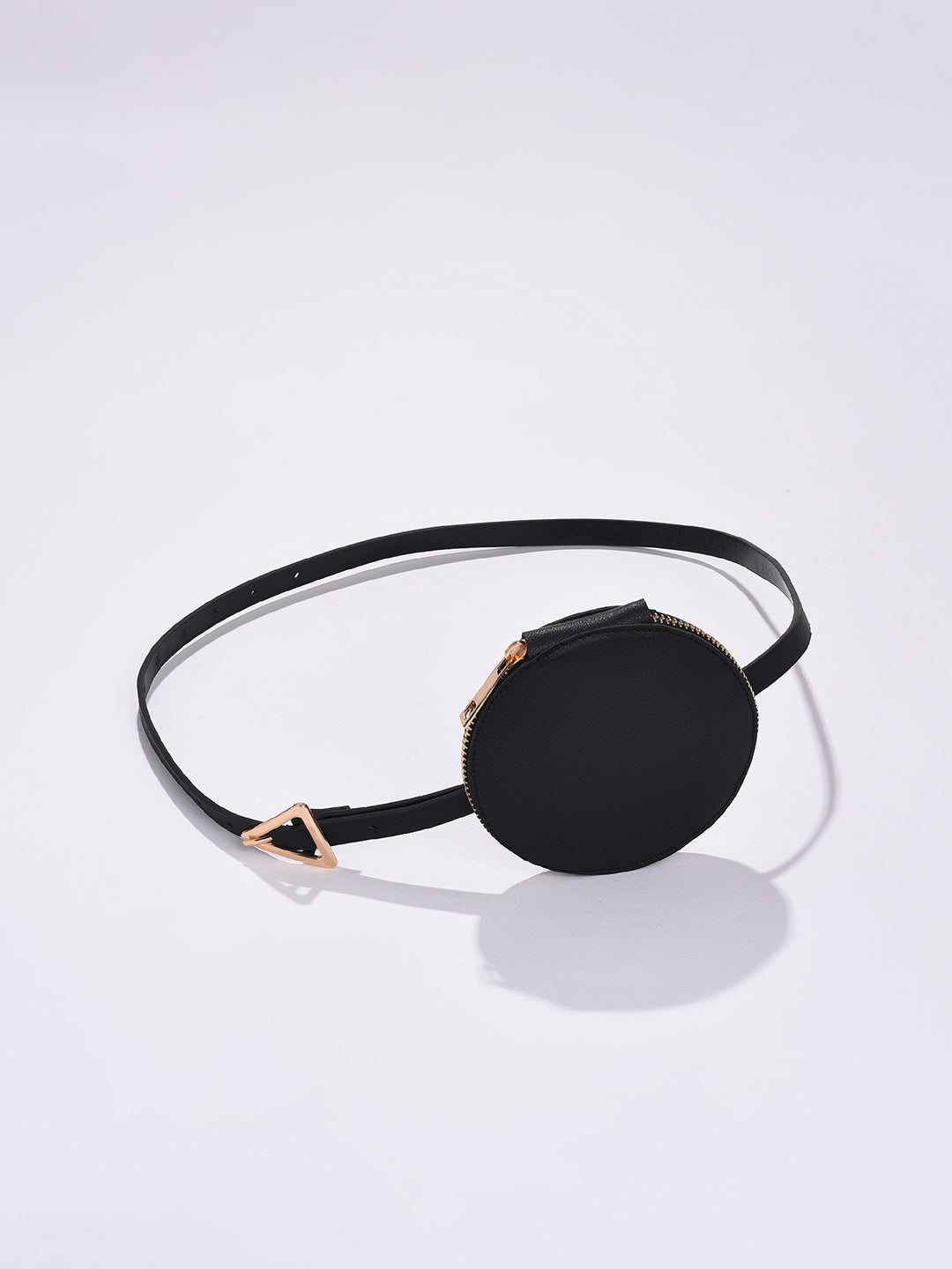 Onyx Black Waist Wrapper Bag