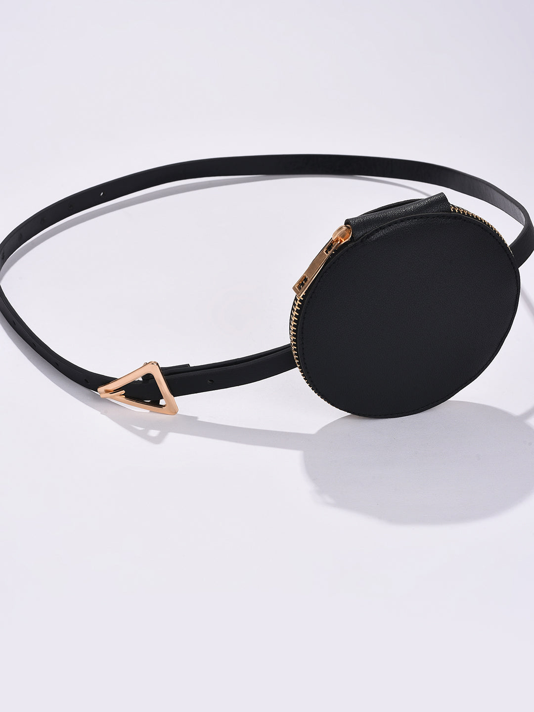 Onyx Black Waist Wrapper Bag