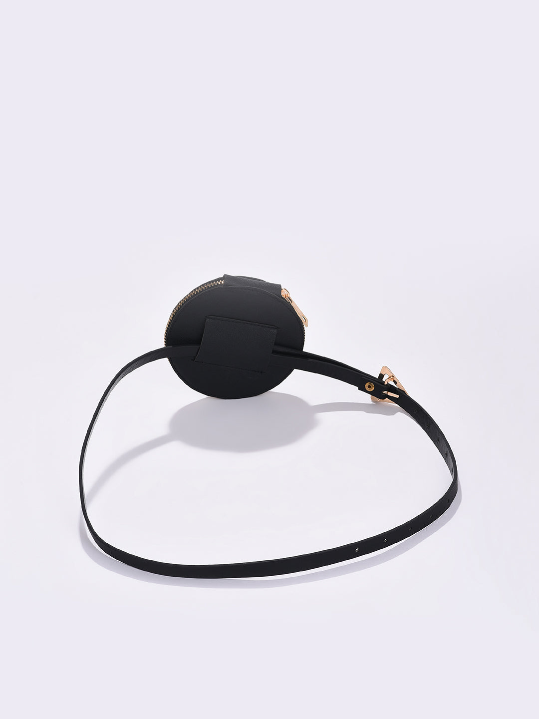 Onyx Black Waist Wrapper Bag
