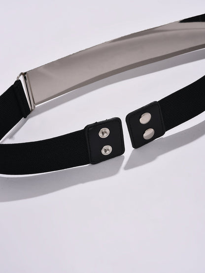 WOMEN SILVER-TONED BELT