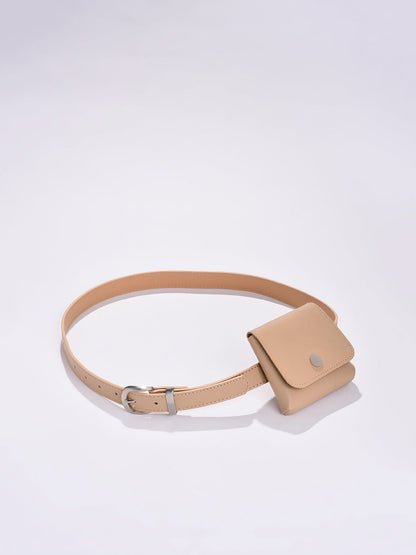 Melissa Beige Waist Pouch