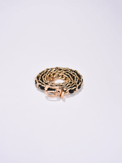 WOMEN GOLD-TONED BELT