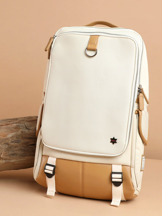 Valeria White Backpack
