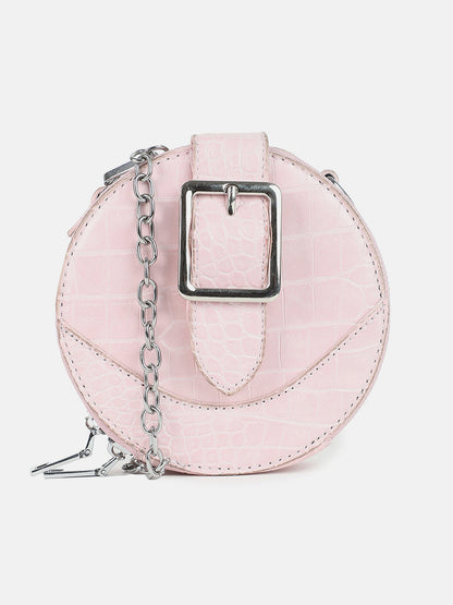 Rose Pink Cross Body Bag