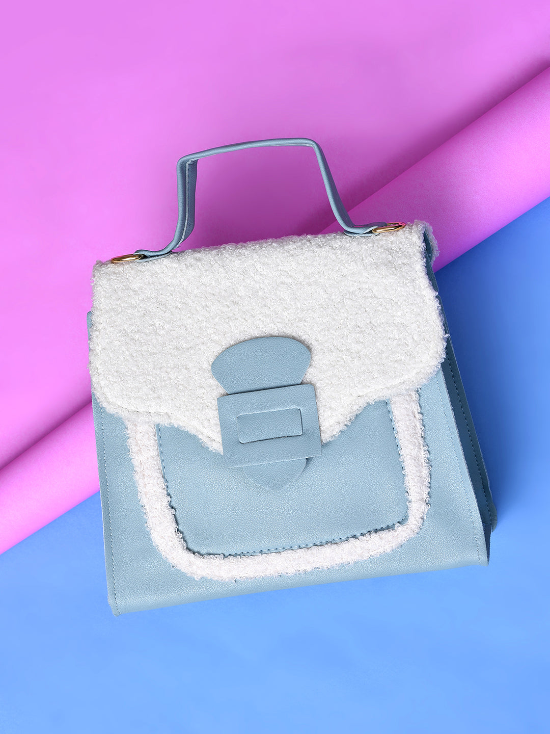 Beauty Bundle Blue & White Mini Bag