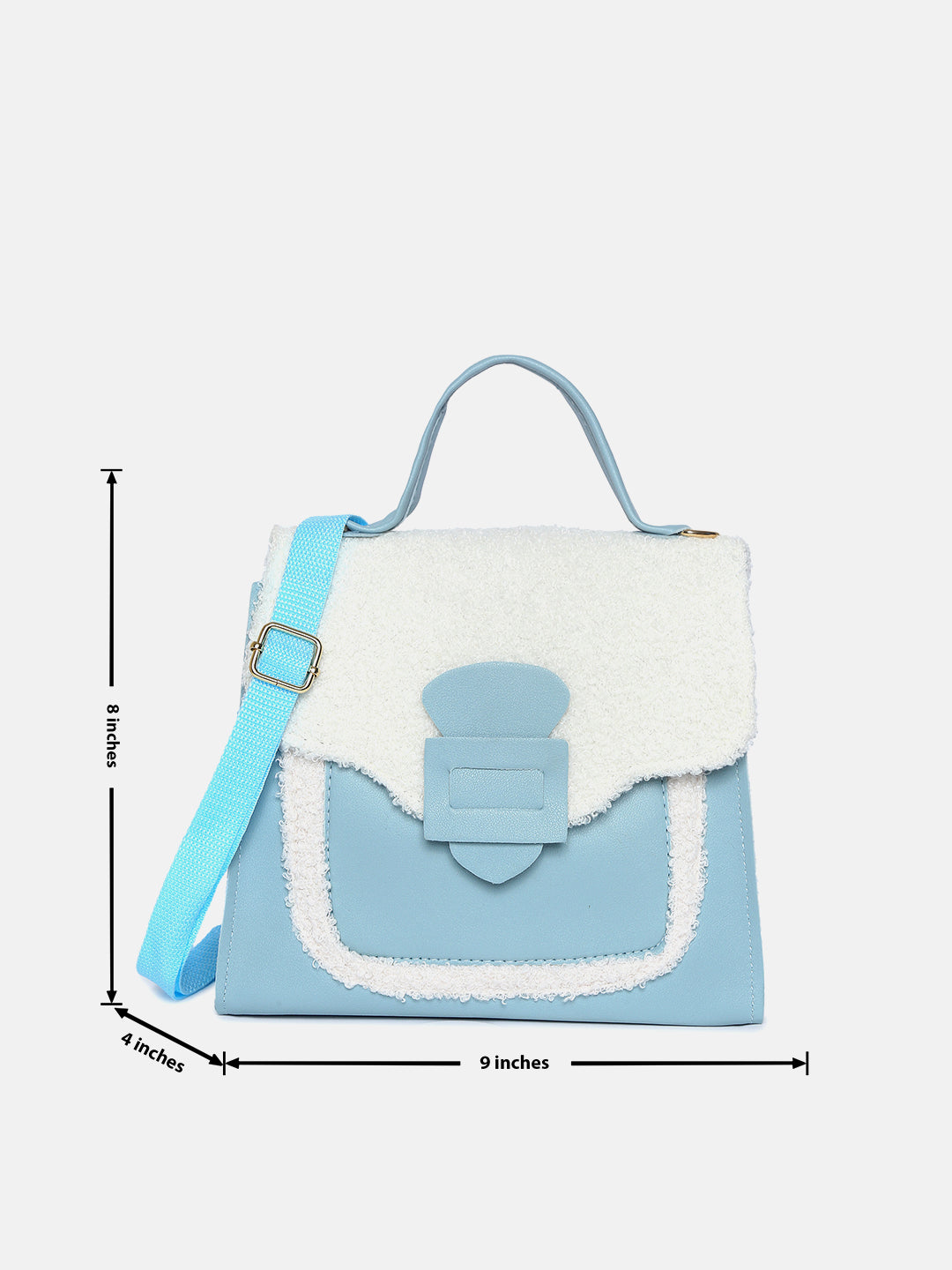 Beauty Bundle Blue & White Mini Bag