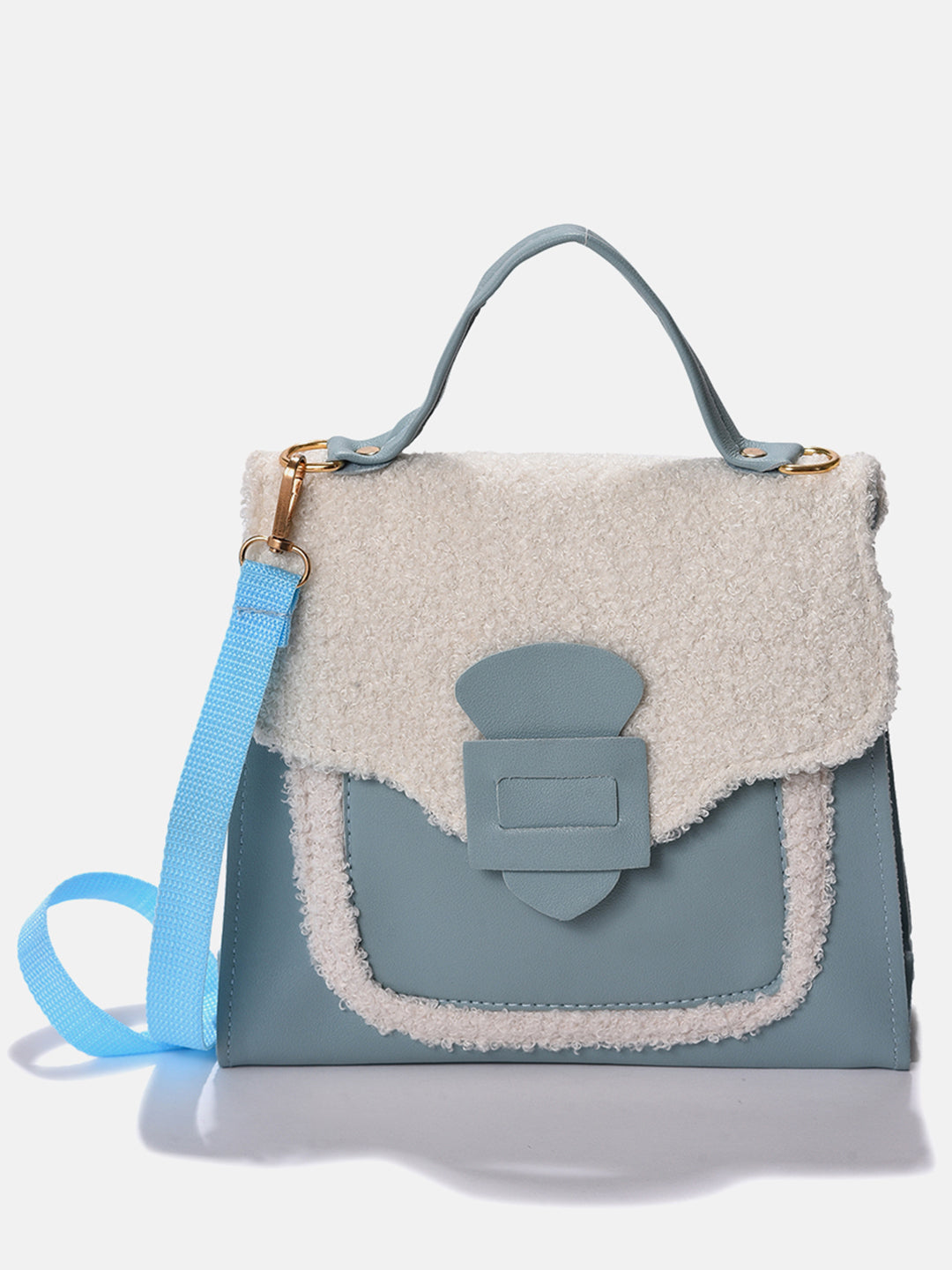 Beauty Bundle Blue & White Mini Bag