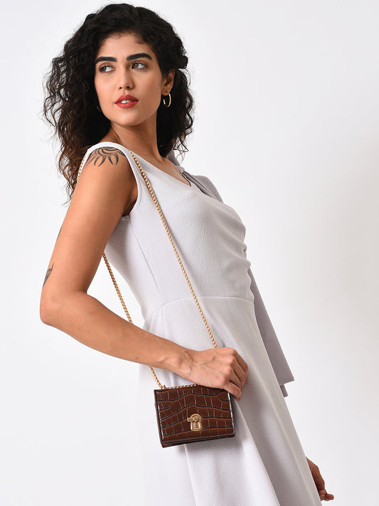Brown Beauty Cross Body Bag
