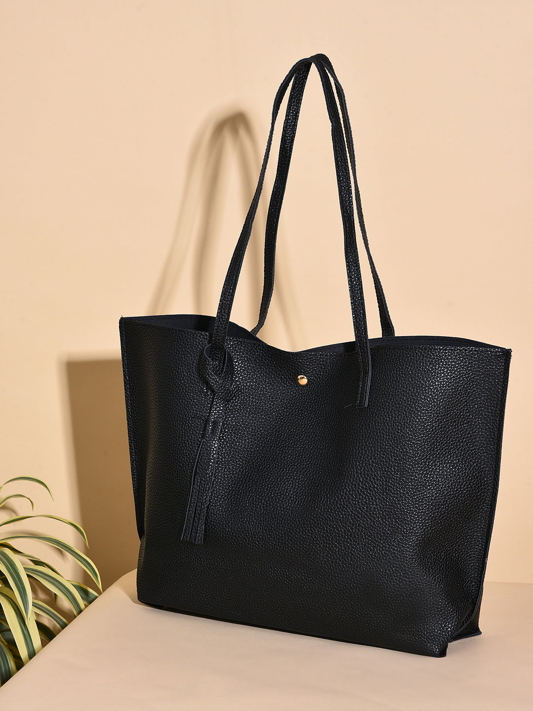 Trove Black Tote Bag