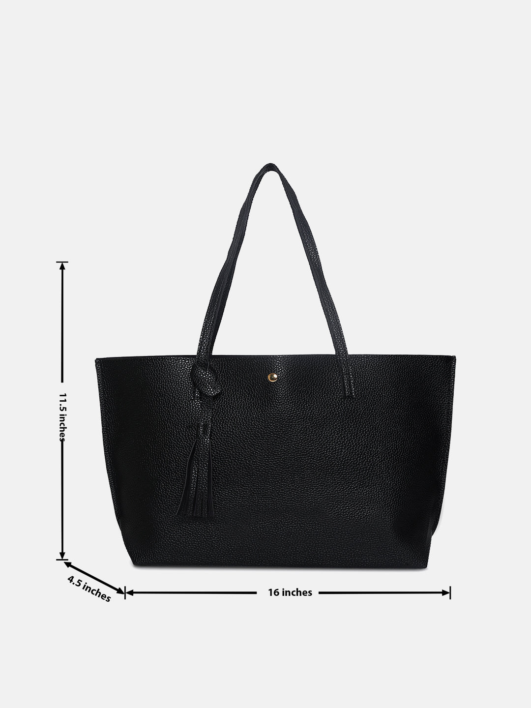 Trove Black Tote Bag