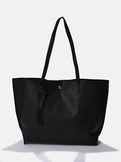Trove Black Tote Bag