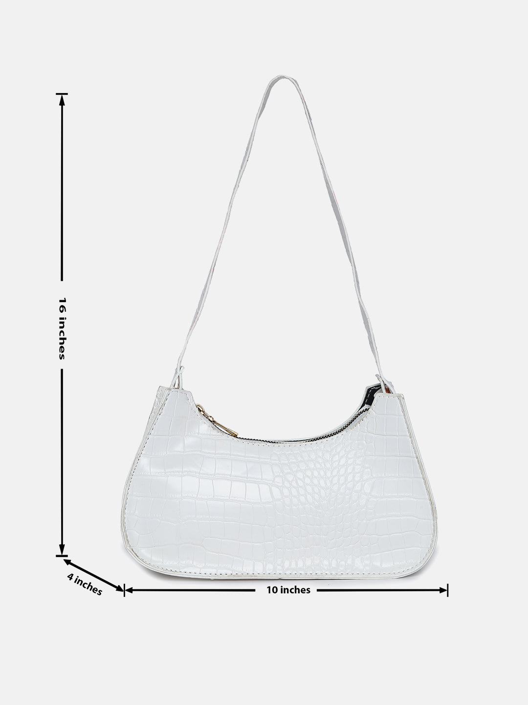 Irene White Handbag