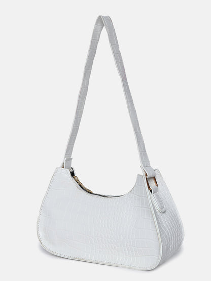 Irene White Handbag