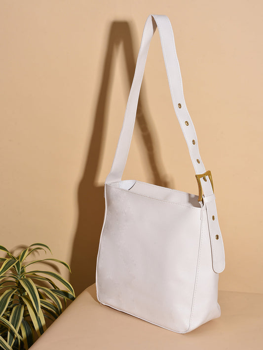 Polar Pop White Cross Body Bag