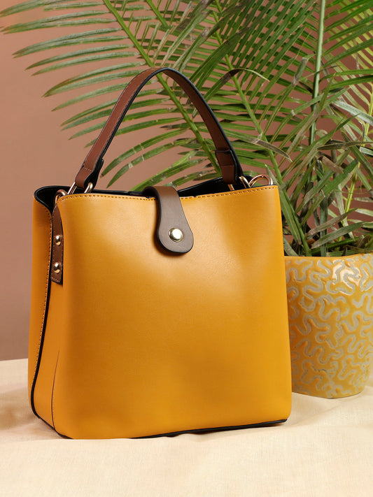 Celina Yellow Tote Bag