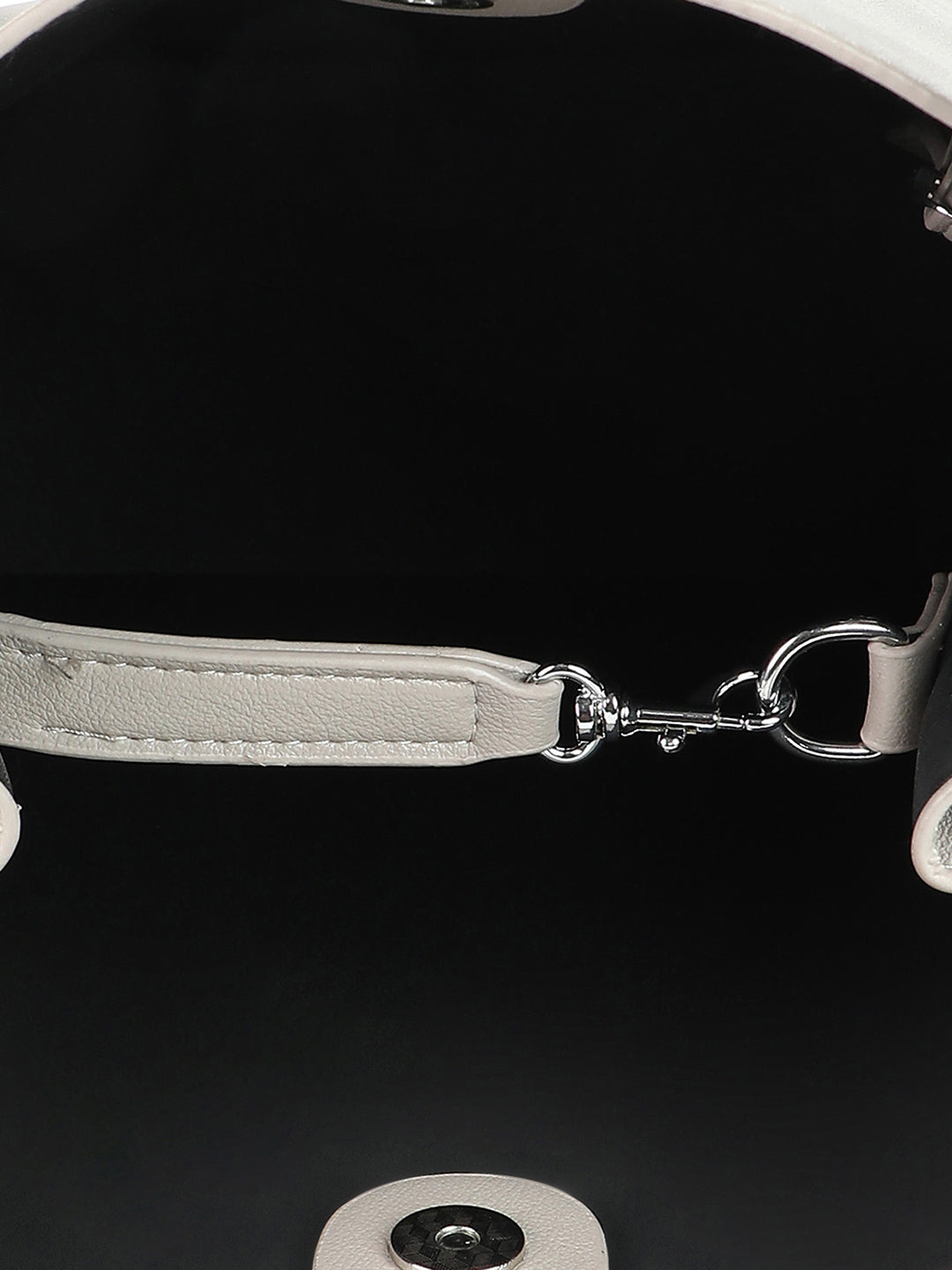 Vintage Voyager Light Grey Tote Bag With Pouch Set