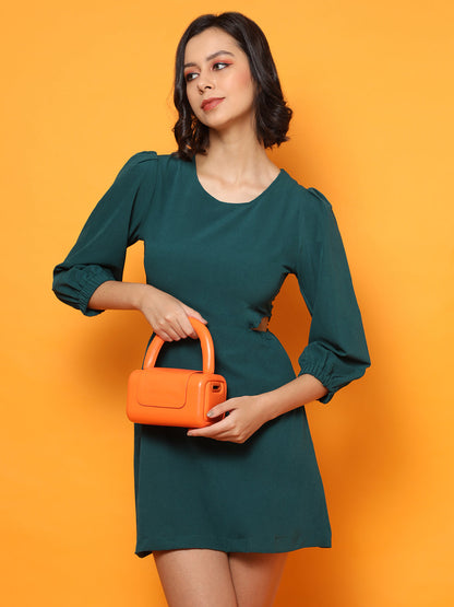 Vibrant Vesper Orange Mini Bag