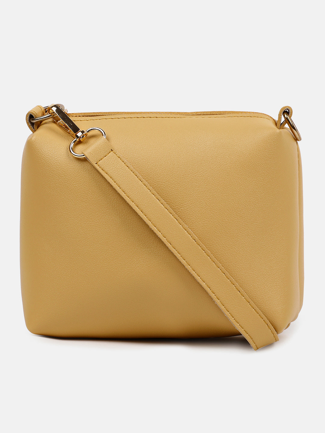 Roxanne Yellow Handbag With Pouch