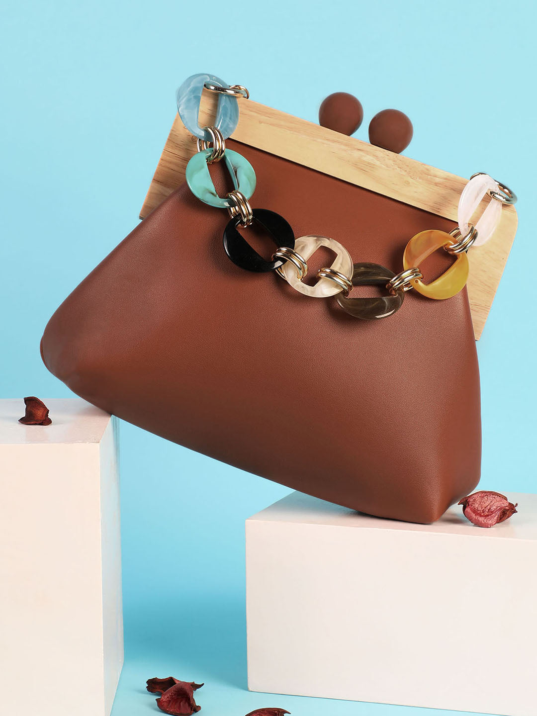 Adele Brown Mini Bag