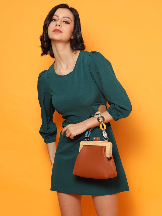 Adele Brown Mini Bag