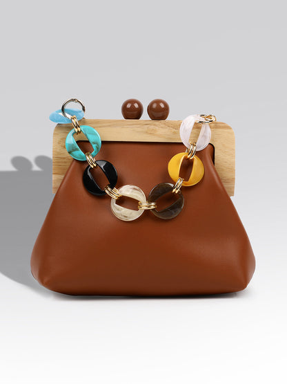 Adele Brown Mini Bag