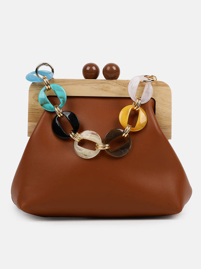 Adele Brown Mini Bag