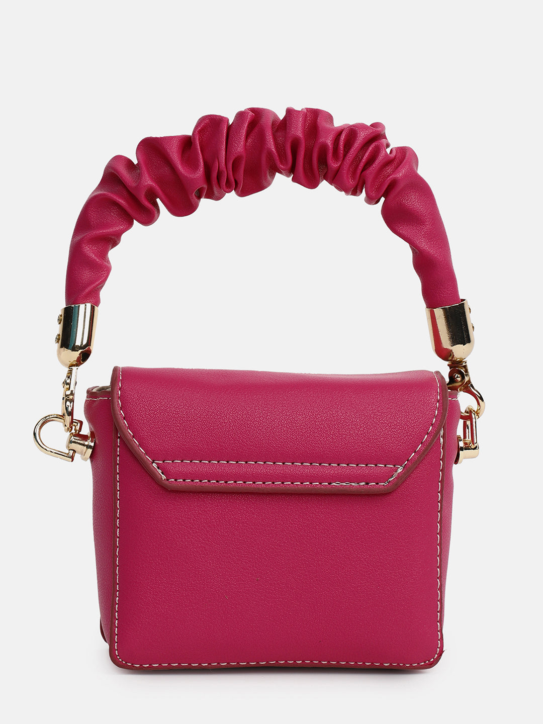 Cerise Textured Red Mini Bag