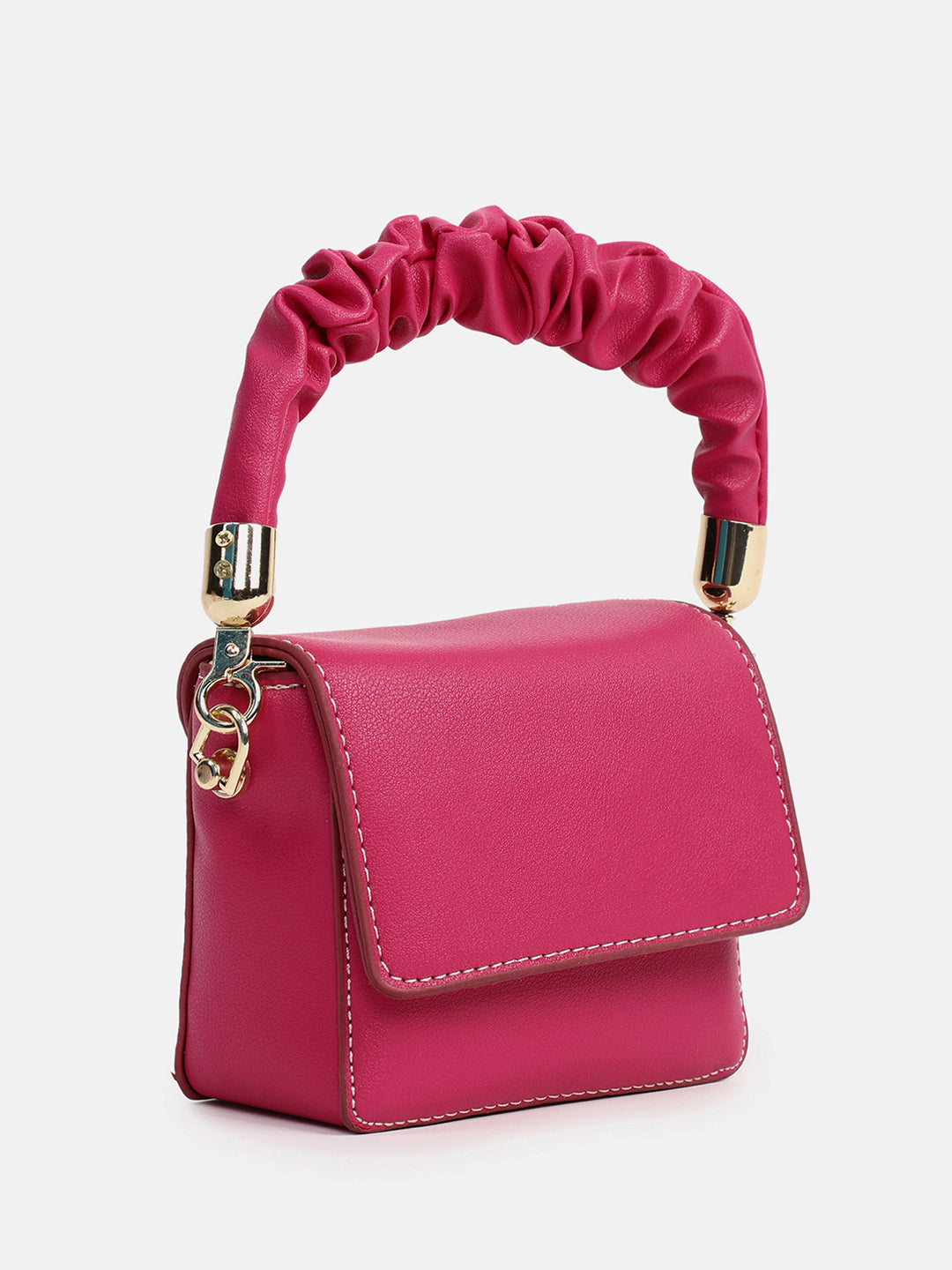 Cerise Textured Red Mini Bag