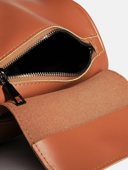 Tawny Temptation Brown Cross Body Bag