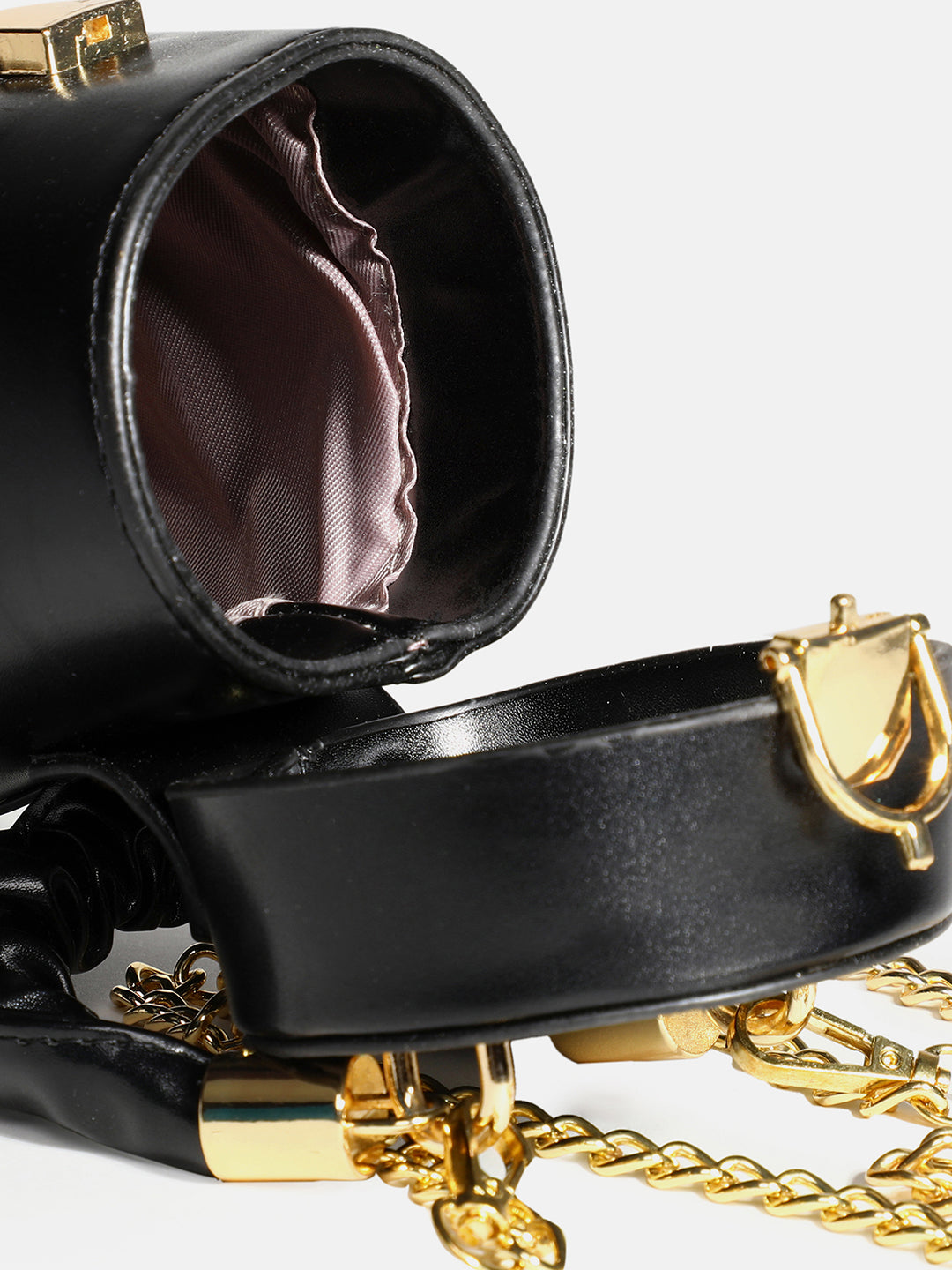 Ripple Black Bucket Bag