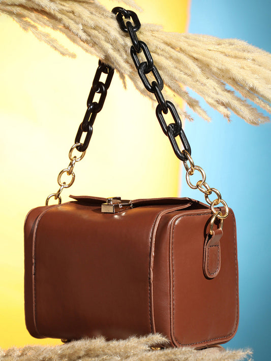 Hazelnut Haven Brown Handbag