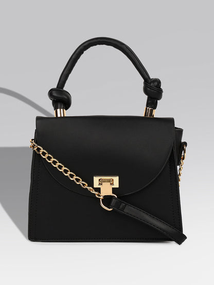 Thea Black Cross Body Bag
