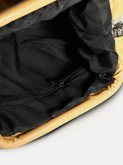 Warm-Hued Tan Brown Cross Body Bag