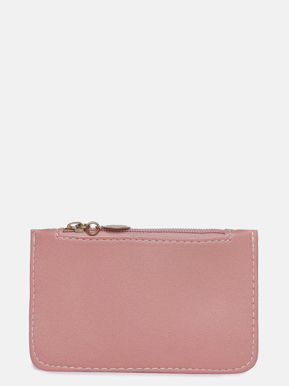 Pink Buckle Cross Body Bag