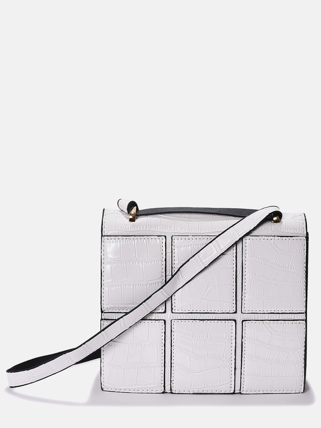 Belinda White Cross Body Bag