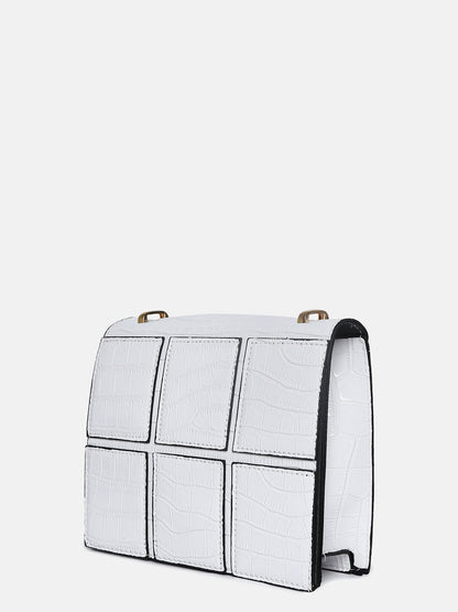 Belinda White Cross Body Bag