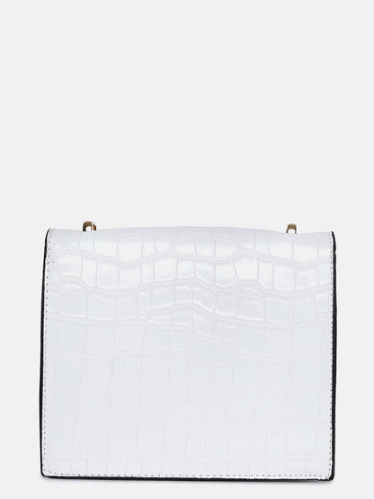 Belinda White Cross Body Bag