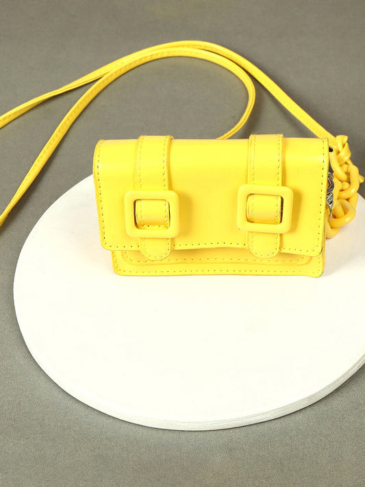 Eileen Yellow Cross Body Bag
