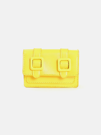 Eileen Yellow Cross Body Bag
