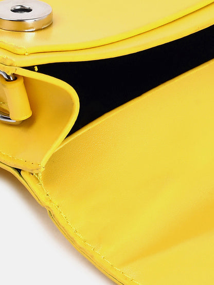 Eileen Yellow Cross Body Bag